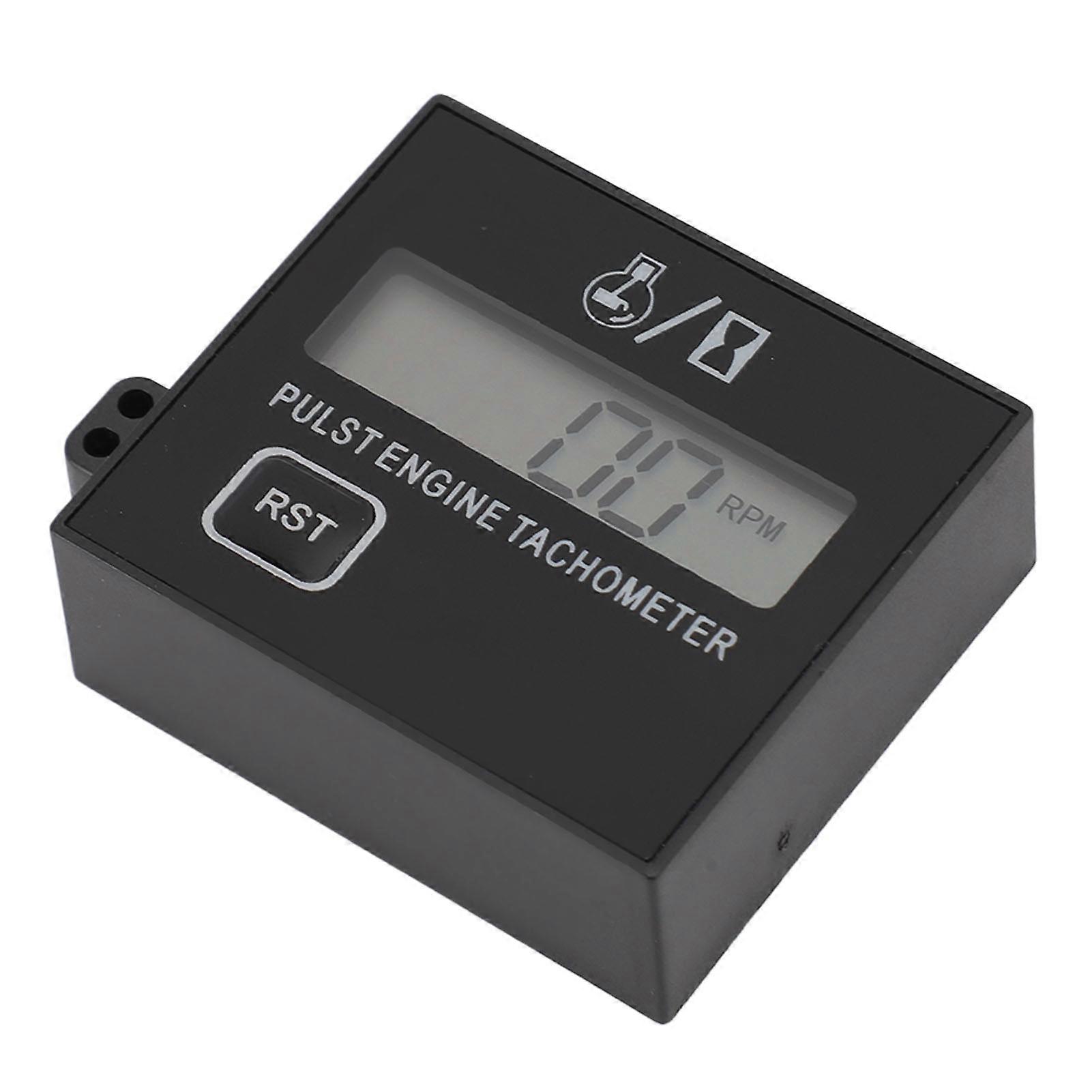Inductive Digital Tachometer 100-30000RPM Auto Reset 57x46x20mm