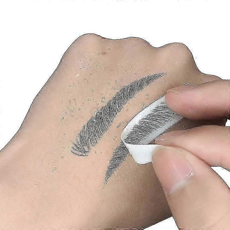 4D Hair-like Eyebrow ، ملصق وشم ، حواجب زائفة ، مكياج مقاوم للماء ، 5 أوراق - 2025
