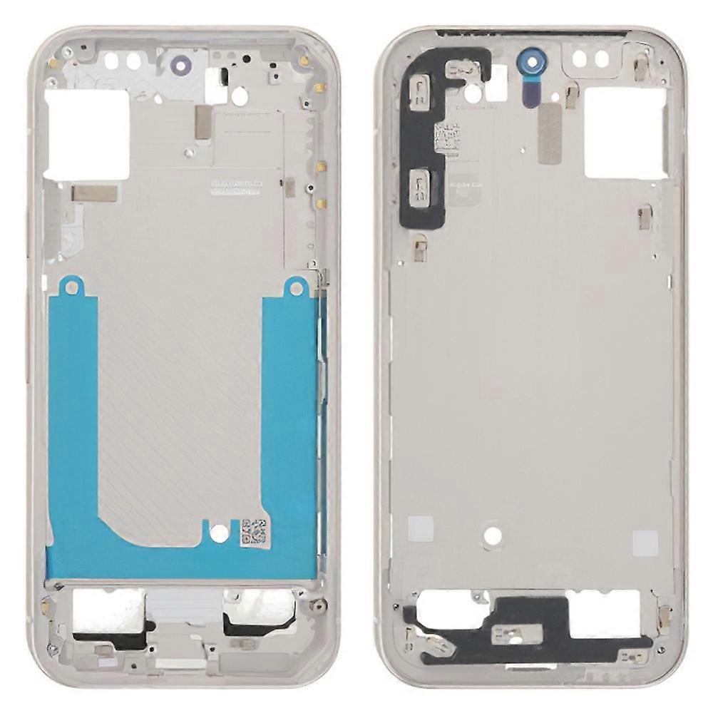 For Google Pixel 9 OEM Middle Plate Frame Replacement (Without Logo) - Gold