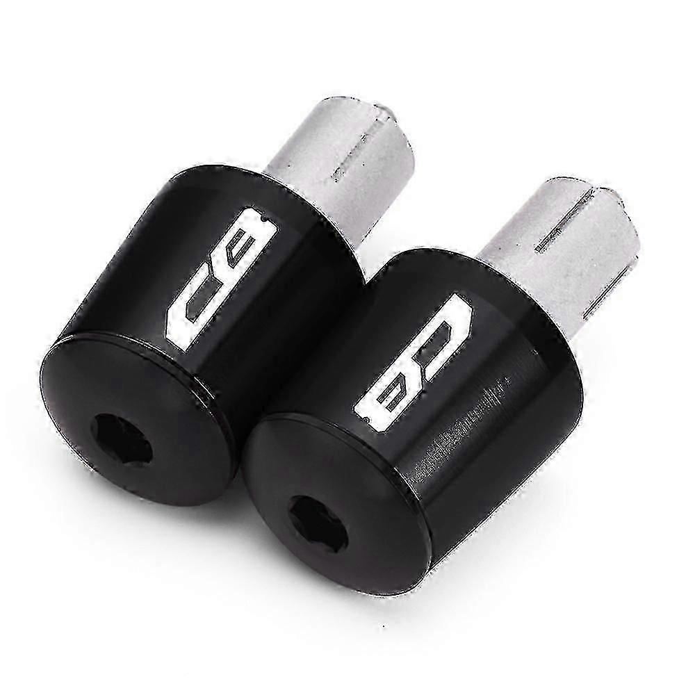 Handlebar Grips for Honda CB Series with CNC End Plugs, Fits CB190R CB500X, UK Model