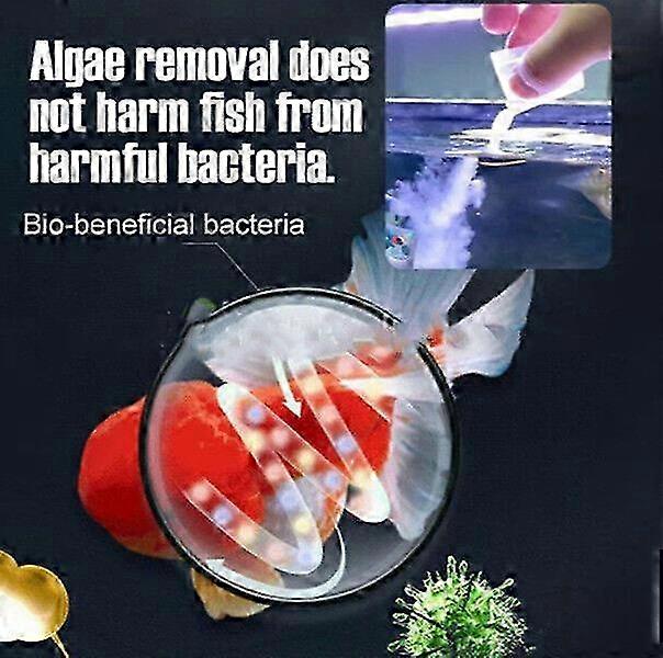 Fm-001/002- Fish Tank Water Purifier Algae Remover, 300ml