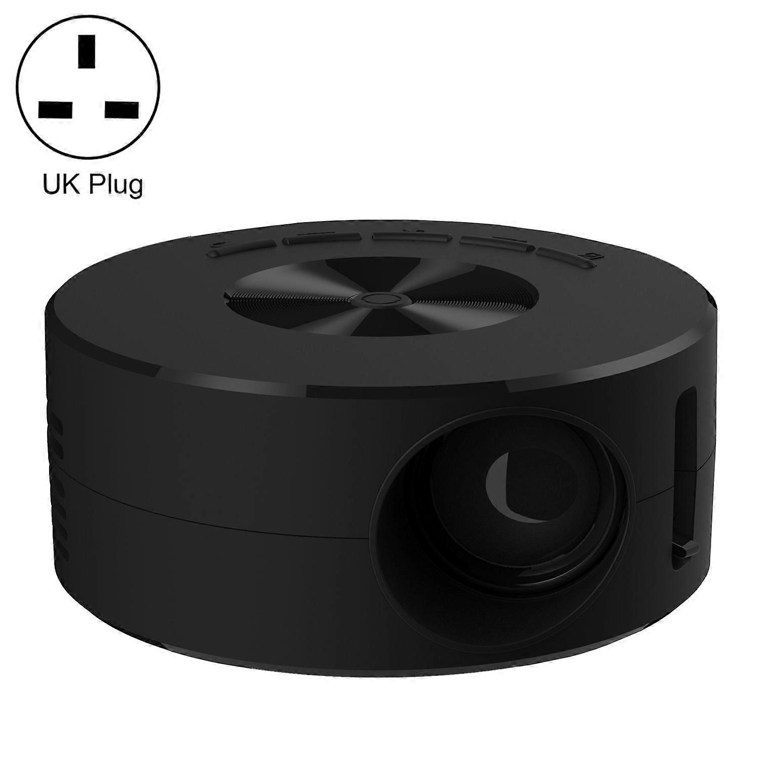 1500LM 1920x1080P LED Mini Projector, UK Plug