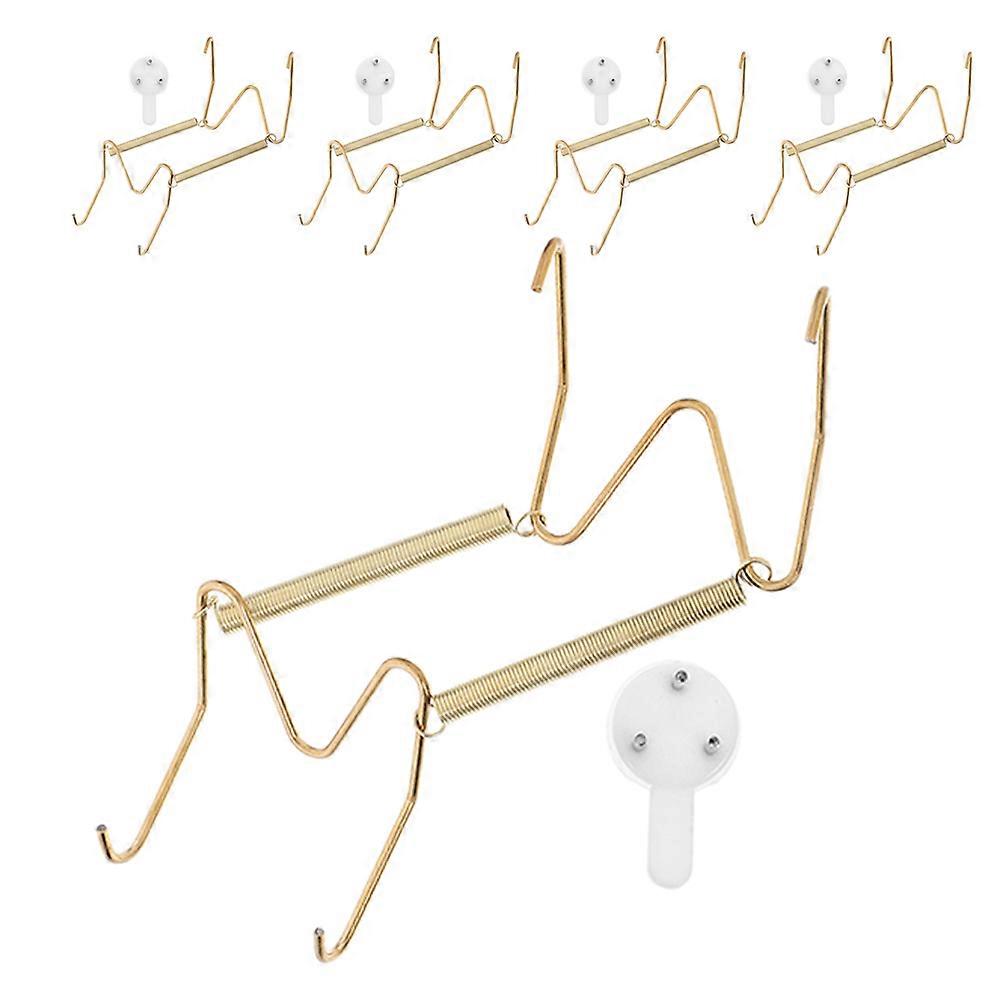 Plate Wall Mounted Metal Hanging Hooks for Display 30Pcs