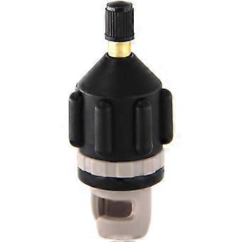 Valve for VMC SUP Paddle Blade Valve Air Nozzle Change Connector Kayaks and Assault Boats Vehicle Mounted Pump Inflatable Transfer Head, Black