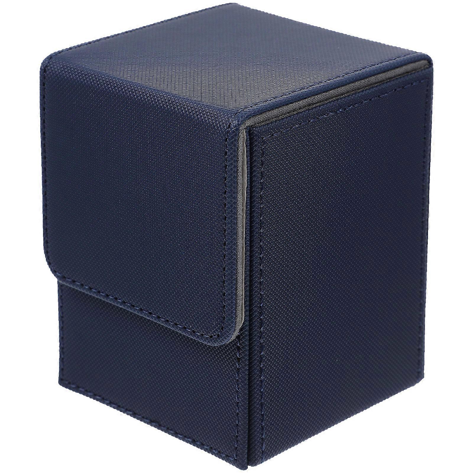 5Pcs PU Cards Storage Box With Scratch Protection For Small Items Ideal For Family Friends And Trading Card Game Enthusiasts