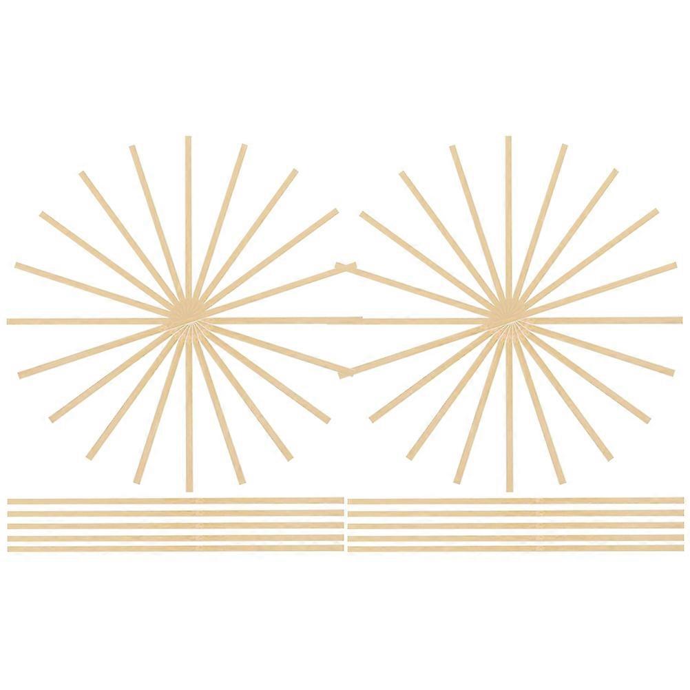 Crafting Bamboo Sticks Set 150Pcs Beige Bamboo Sticks for DIY Projects
