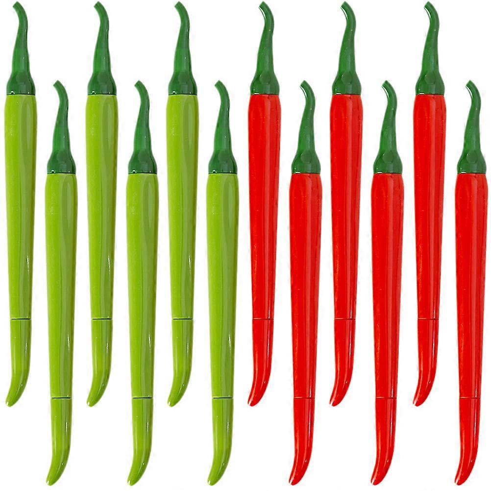 Chili Pen 12Pcs Smooth Writing Ideal For Journaling Perfect For Children And Students