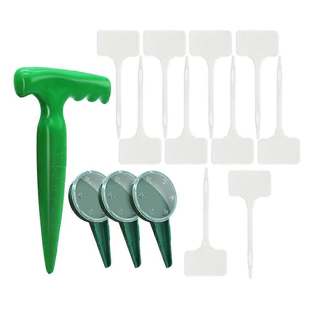 Garden Seed Plastic Sowing Tool for Home 2Sets Dispenser Planter