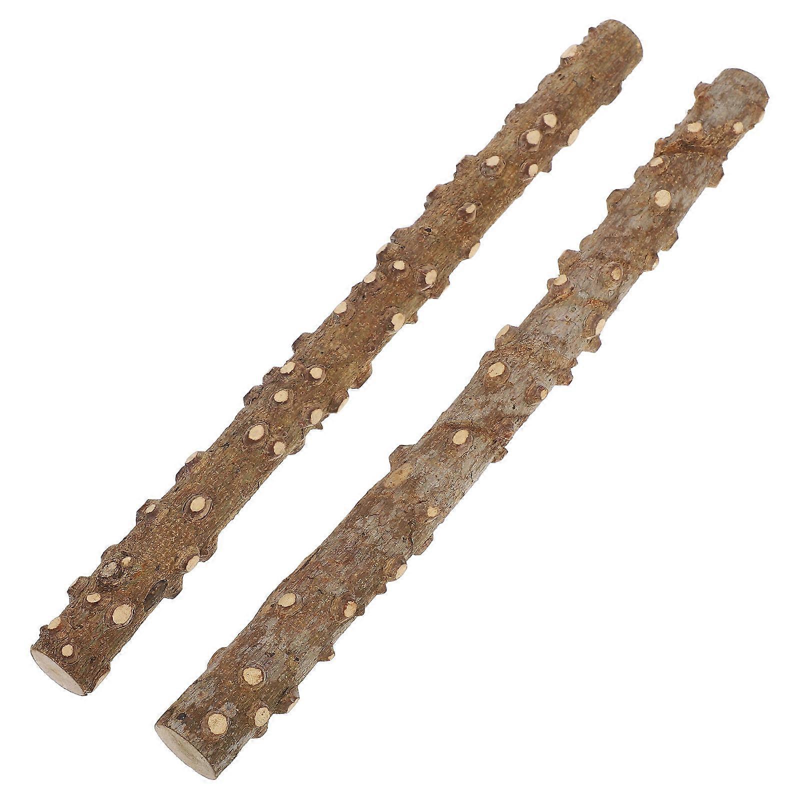 6 Pcs Climbing Stick For Terrarium Habitat Decoration Suitable For Lizards Snakes And Bearded Dragon Natural Coffee Color Enhances Environment