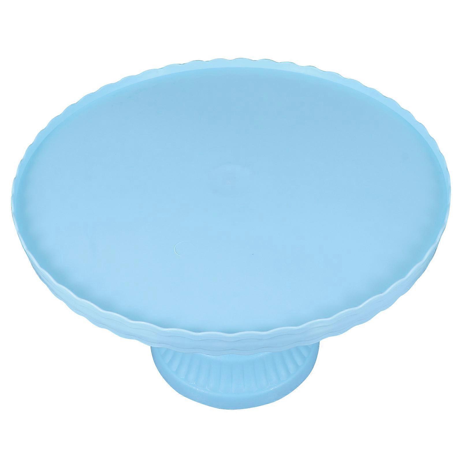 Party Serving Platter Cake Display Stand Elegant Style 12.8×12.8×7.7In Dessert Presentation 1Pcs