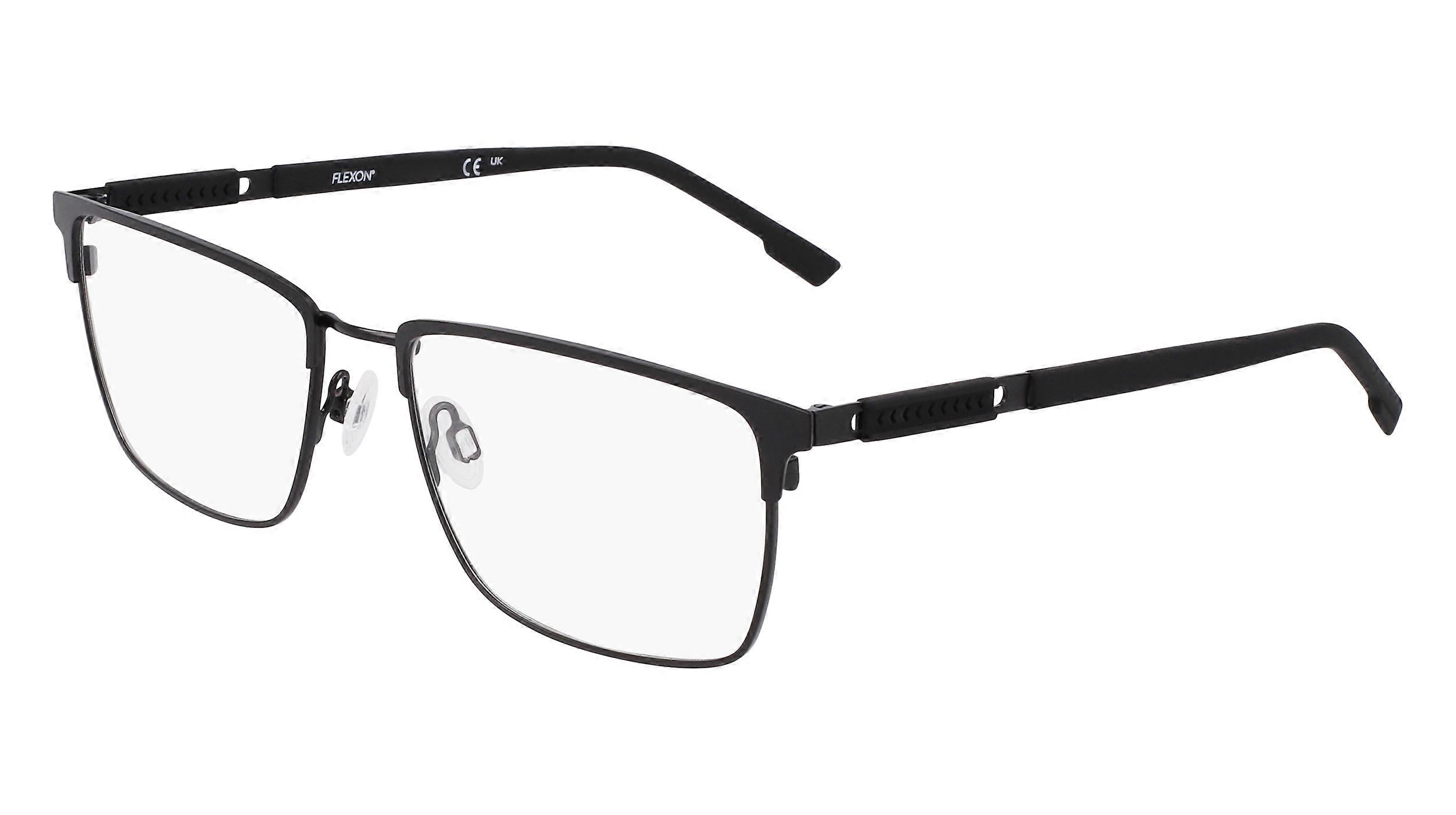 Eyewear Frames FLEXON FLEXON E1156 002 MATTE BLACK 56/17/145 MALE