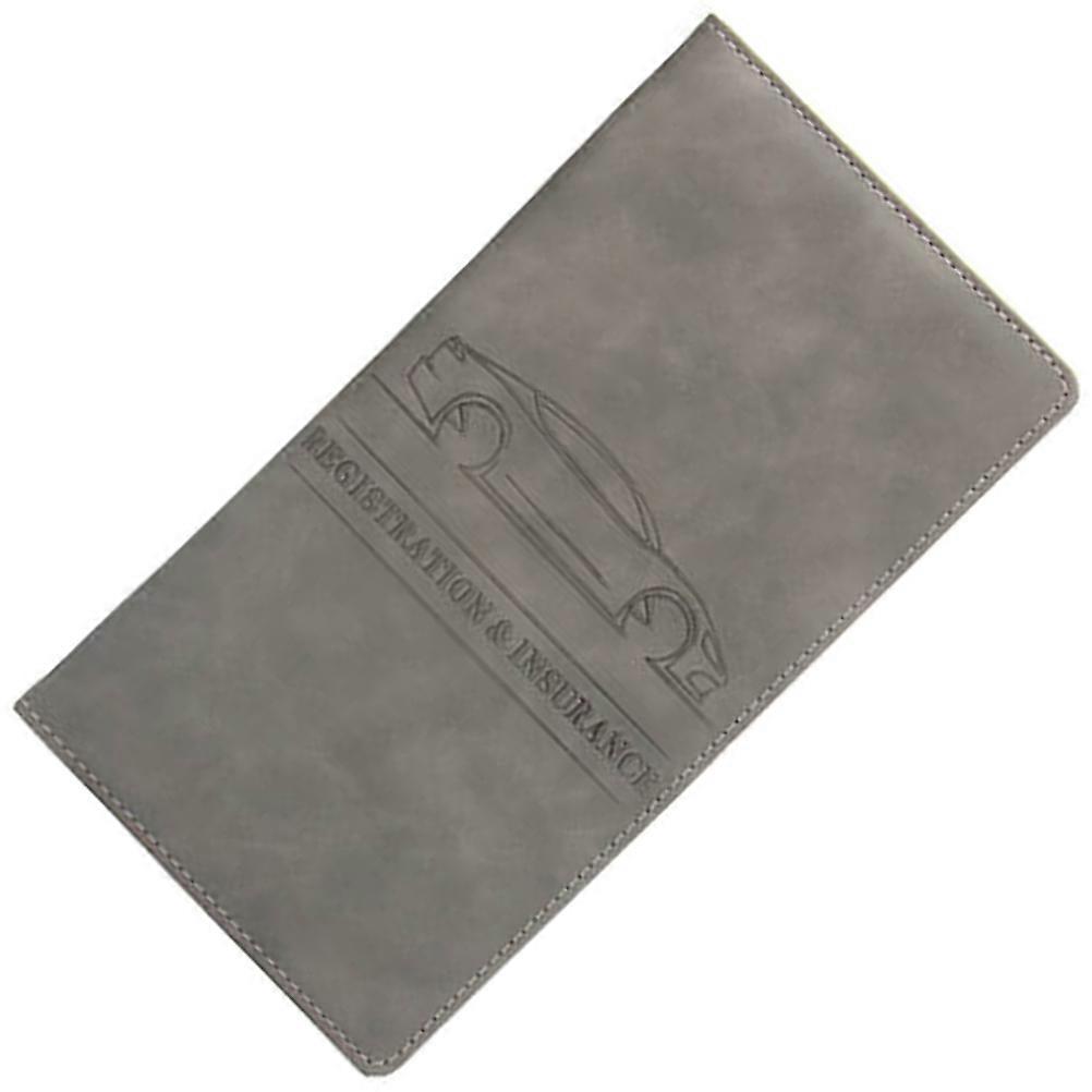3Pcs Multifunctional Driving License Holder Perfect For Shopping And Traveling Featuring Grey Color Durable Design