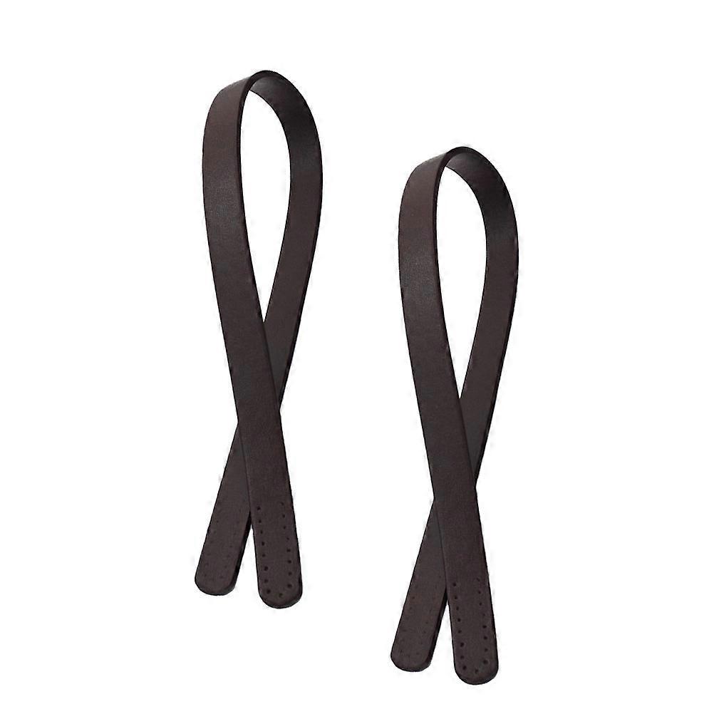 Accessori di ricambio per borsa a tracolla, 2 pezzi, colore caffè