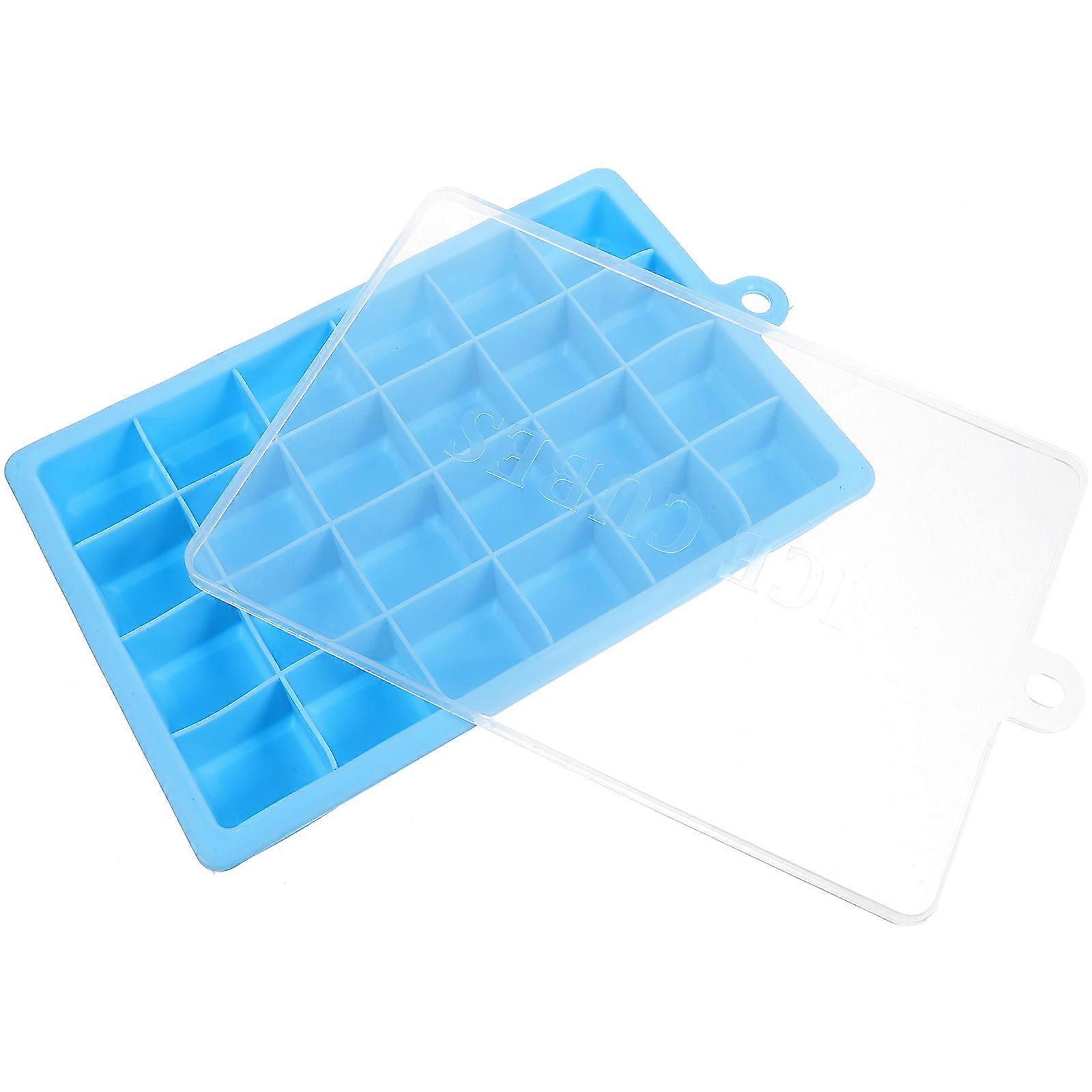 Light Green Ice Cube Tray 3Pcs Ideal For Coffee Shop Ice Making Great For Multiple Occasions