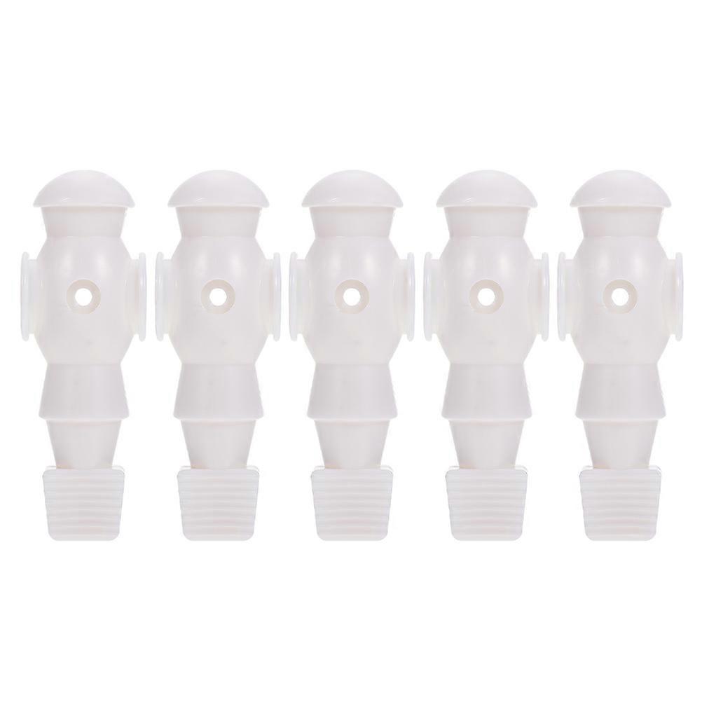 5Pcs Foosball Player Replacement For Table Football Game Accessories Durable Figuring Professional Design 3.5X10.5CM
