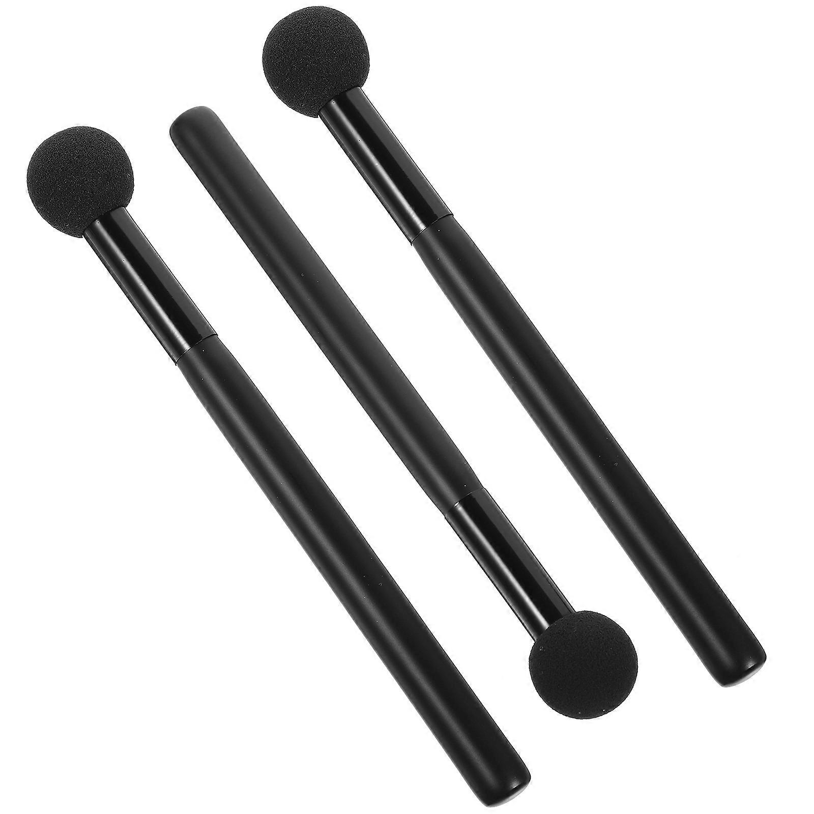 Makeup Use Lipstick Makeup Brushes Professional Smudge 9Pcs Black