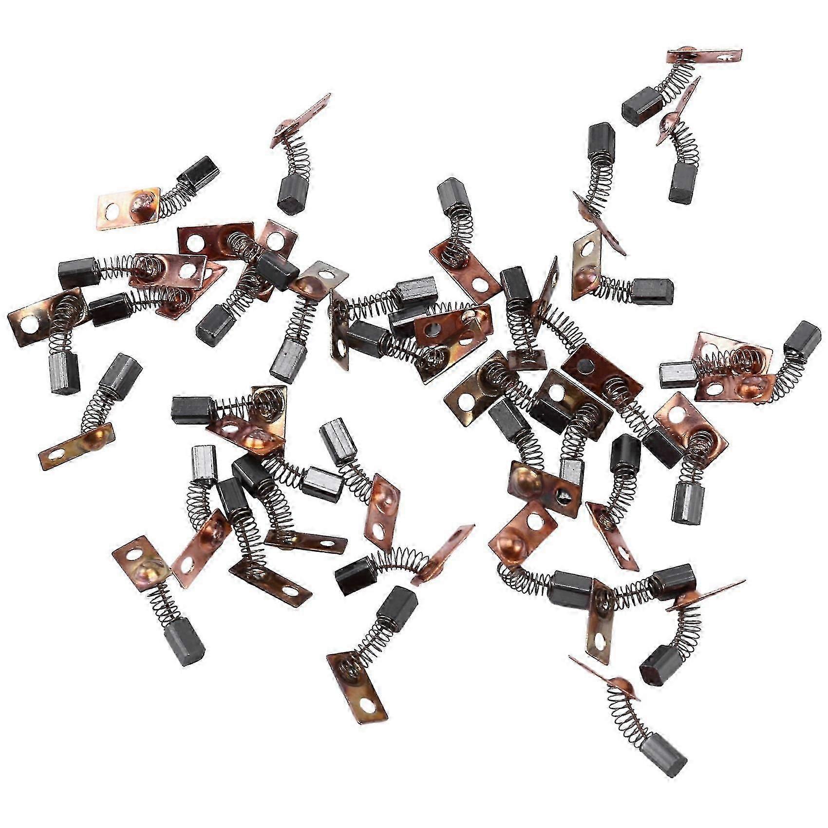 40pcs Electric Motor Carbon Brushes Replace For/Saeyang Series Dental Grinding Machine Micromotor Handpiece 3X3X4.5mm