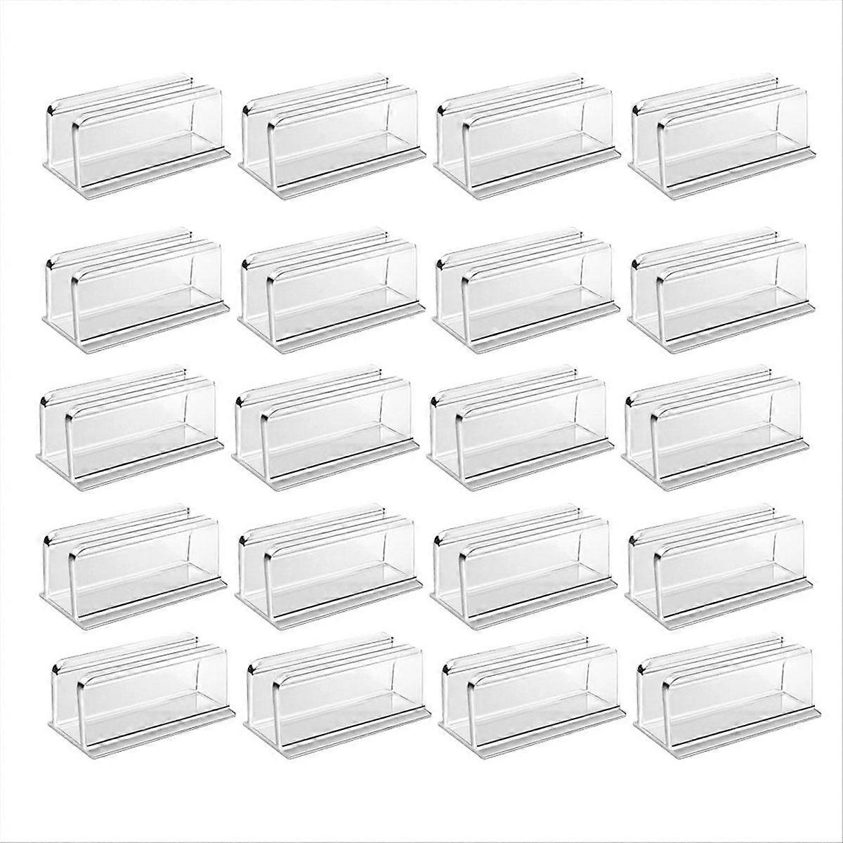 20 Pcs Rope Light Clips Mounting Clear LED Strip Clip Brackets