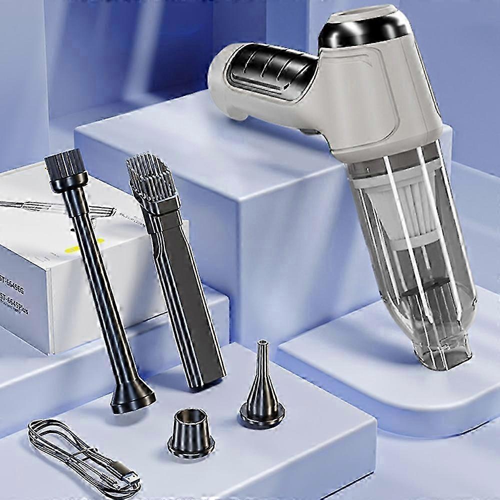 SUITU ST-6645 Vysoce výkonný ruční vysavač do auta, bezdrátový dobíjecí vysavač z ABS plastu 25-26