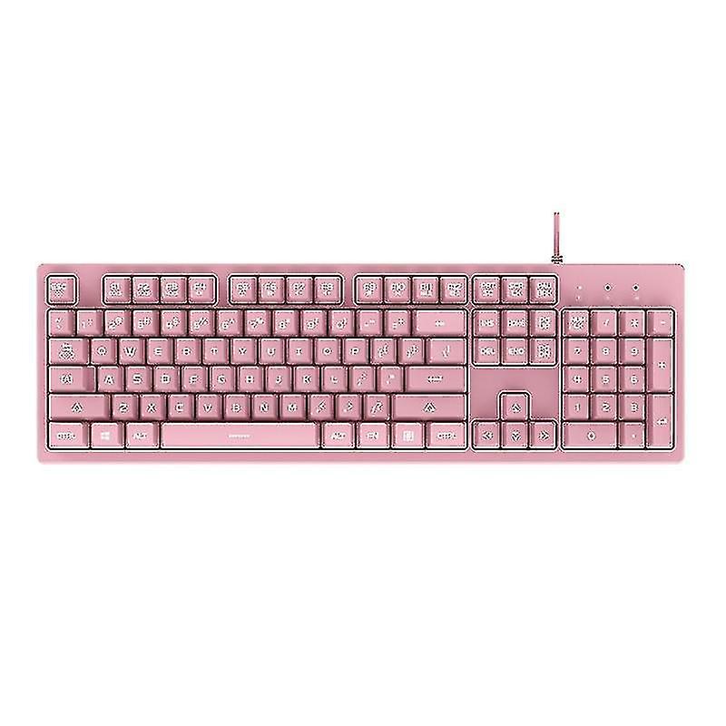 Computer Accessory Sets Ajazz Dks100 104 Keys Office Luminous Game Tea Axis Mechanical Keyboard Cable Length: 1.5m Cherry