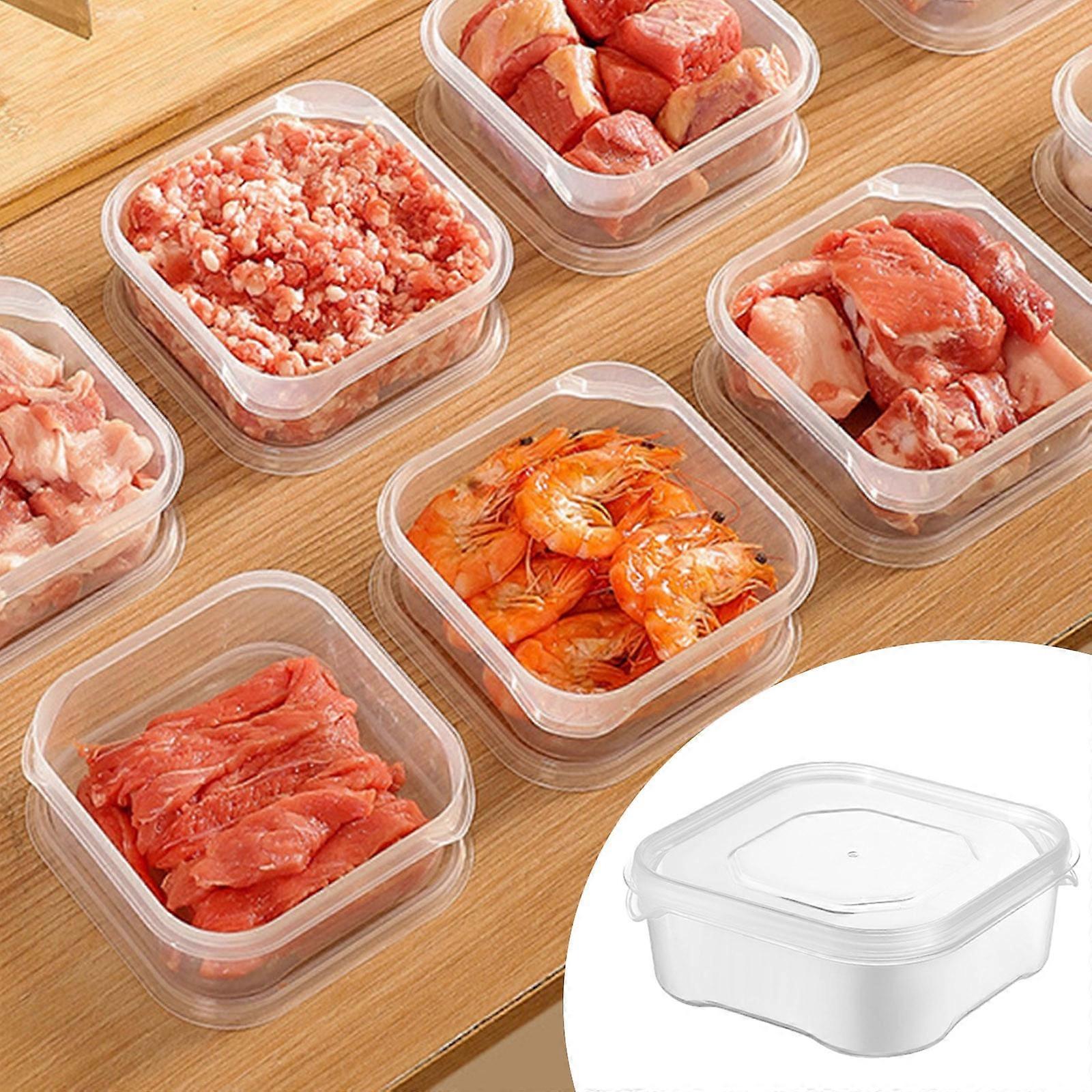 Clearance 50% Off ZKCCNUK Transparent Storage Box, Compatible with Refrigerator & Closet Organizers, Food Preservation Container