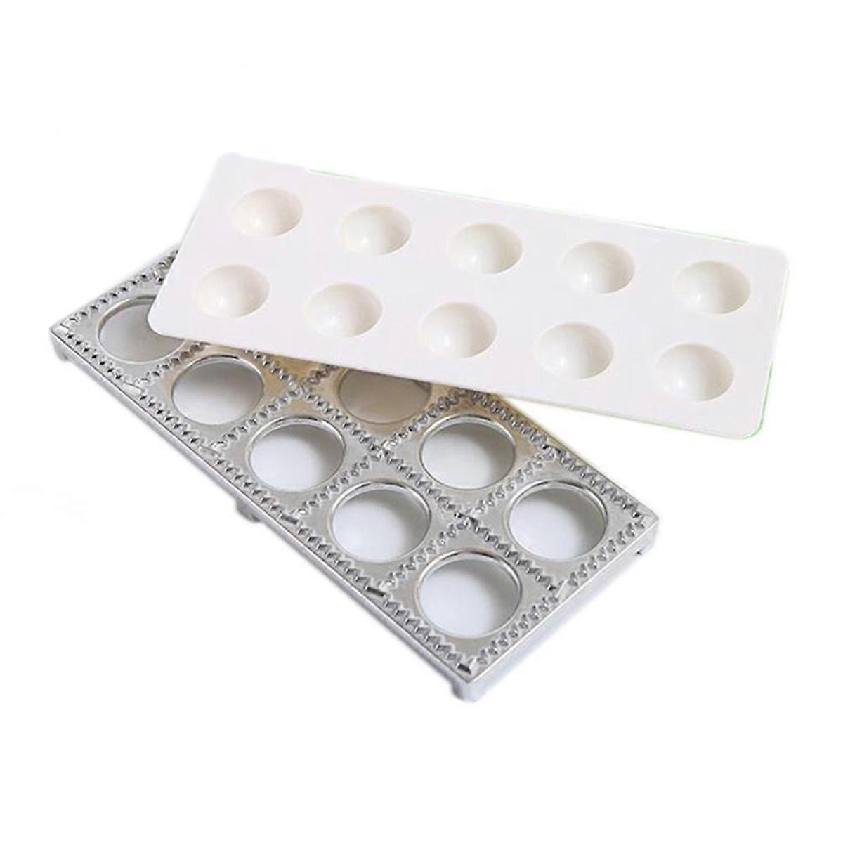 Italian Pasta Mold Ravioli Tray Plate  Pin Square Edges Frame for Perfect Attachment and Shape Large Ravioli Maker