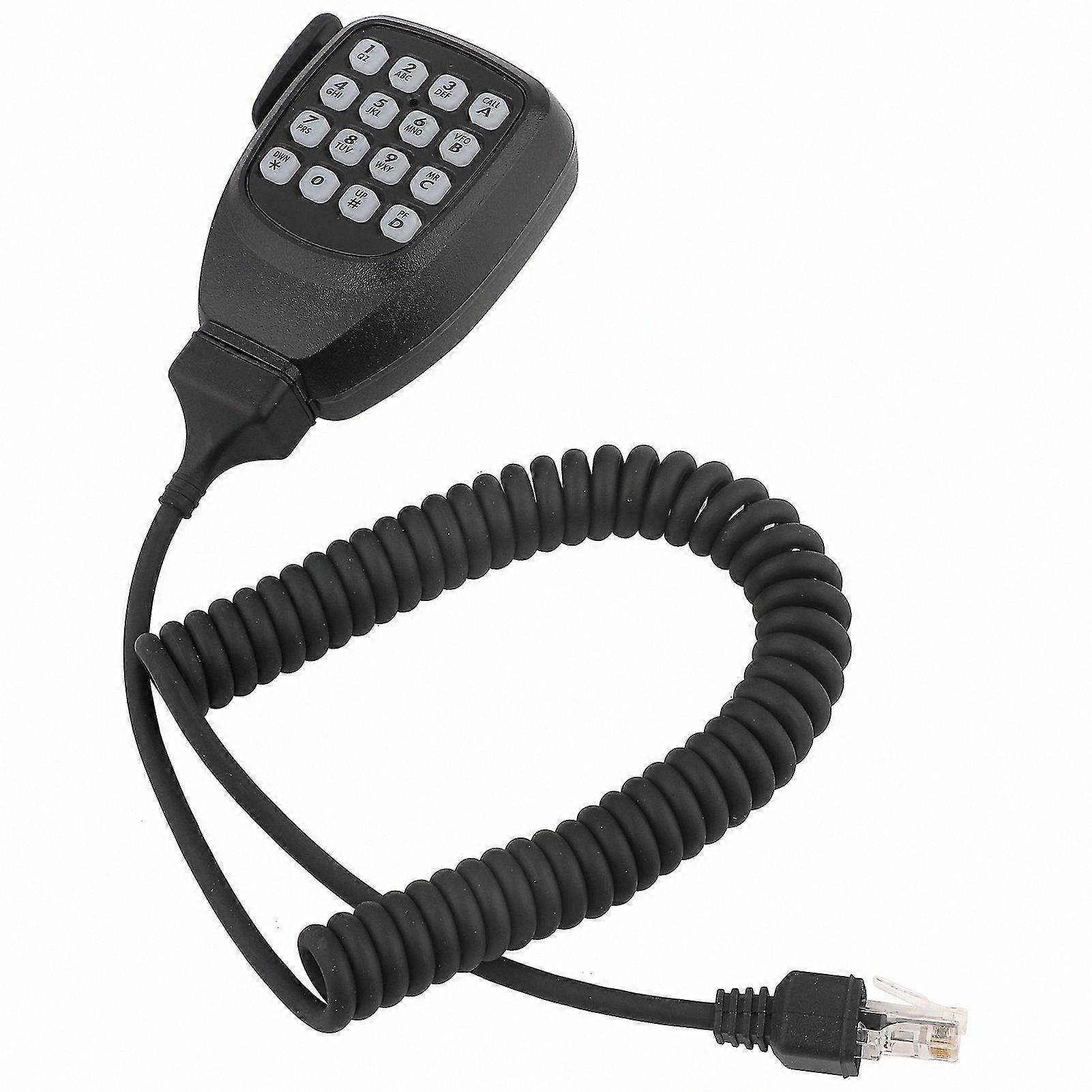 Handfree Speaker Microphone with Mini Keyboard for Kenwood TM471 Radio System