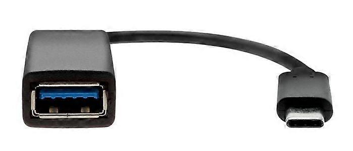 Adaptador Proxtend USB-C a USB 3.0 A de 20 cm, color negro