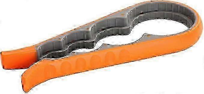 1st Pot opener and bottle opener for weak hands (orange), arthritis, elderly and children, non-slip pot opener, handle to easily remove lids-- 2 miao4