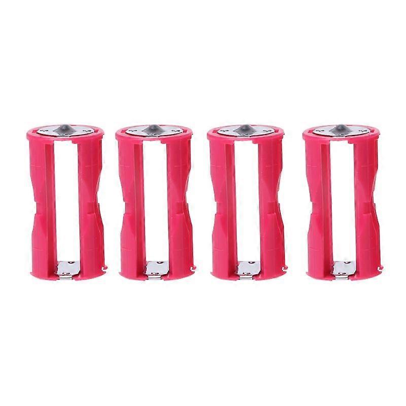 4AAA To C Size Parallel Cell Adapter Battery Holder for DC 1.5V for Case Box Con