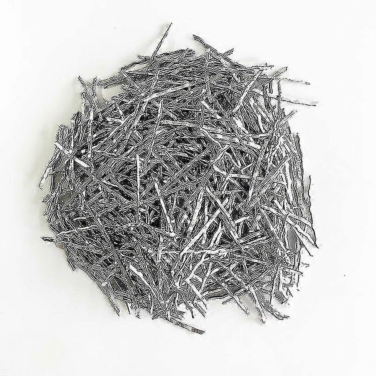 1 ק"ג סיבי פלדה צורת גל תערובת מלט נגד חלחול נגד סדיקה תוסף בטון כלי גינה חיזוק tw