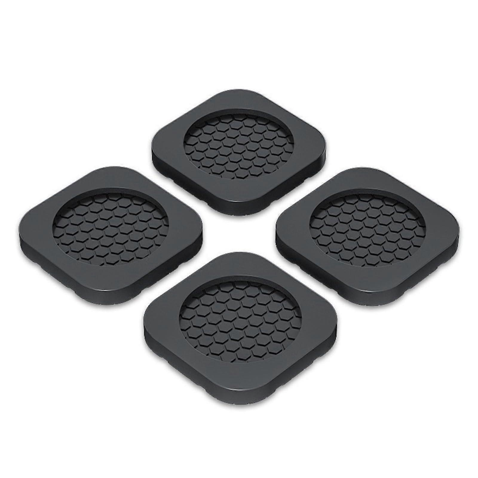 Shock Absorbing MatSquare AntiVibration Pads For Washing Machine And Dryer Floor Protector 4 Pack