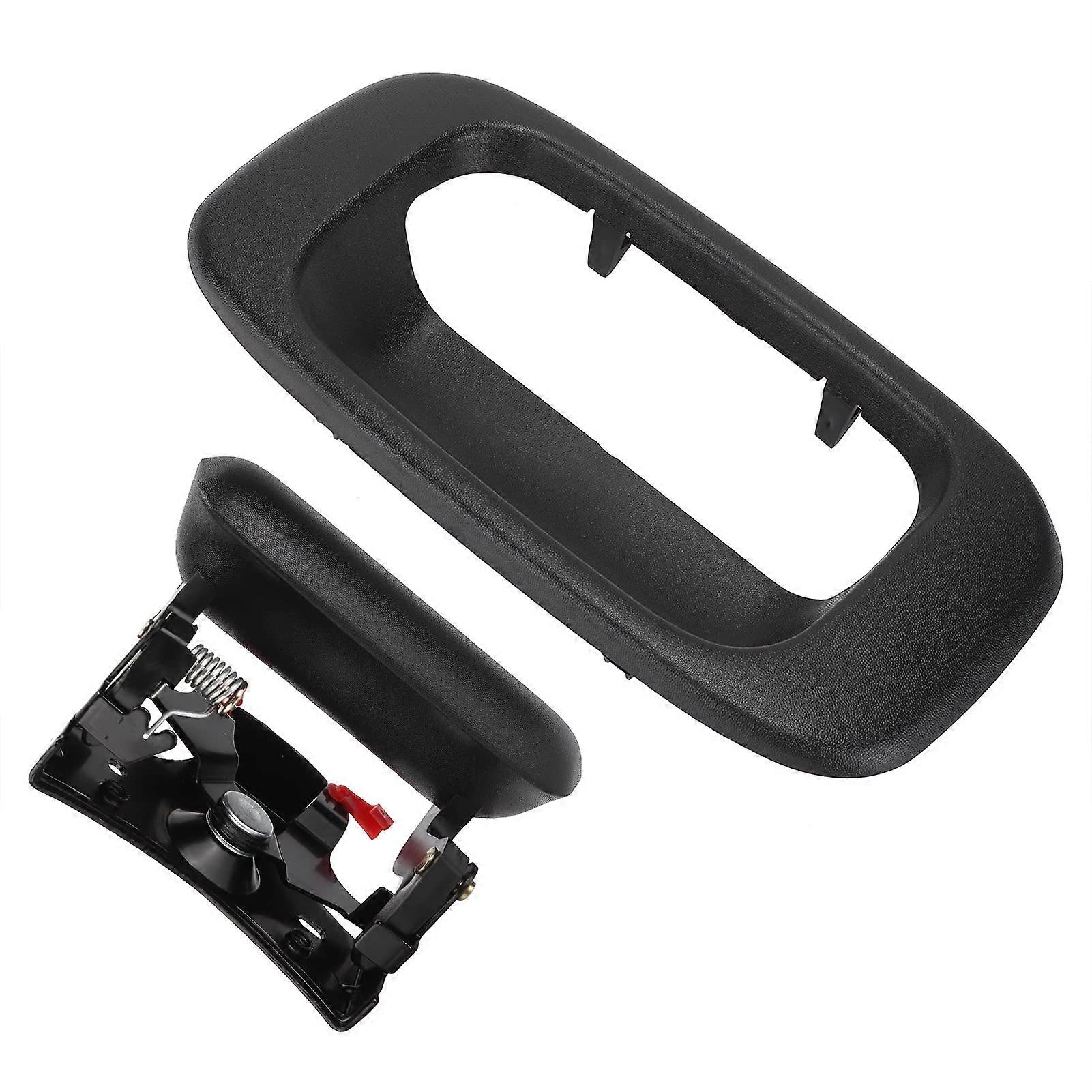 Tailgate Handle, Tailgate Bezel Included, ABS Plastic Rear Door Handle