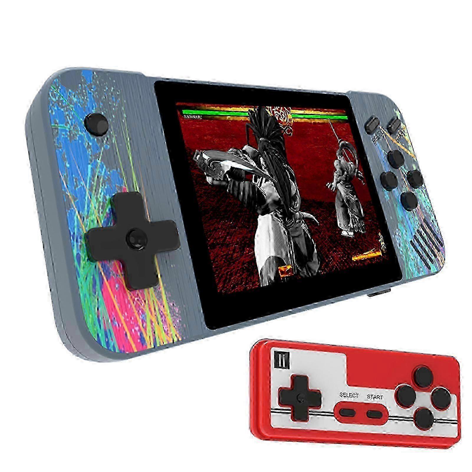 G3 Game Console High Resolution Long Standby Time Ergonomic Nostalgic AV Output Handheld Gaming Player for Kids