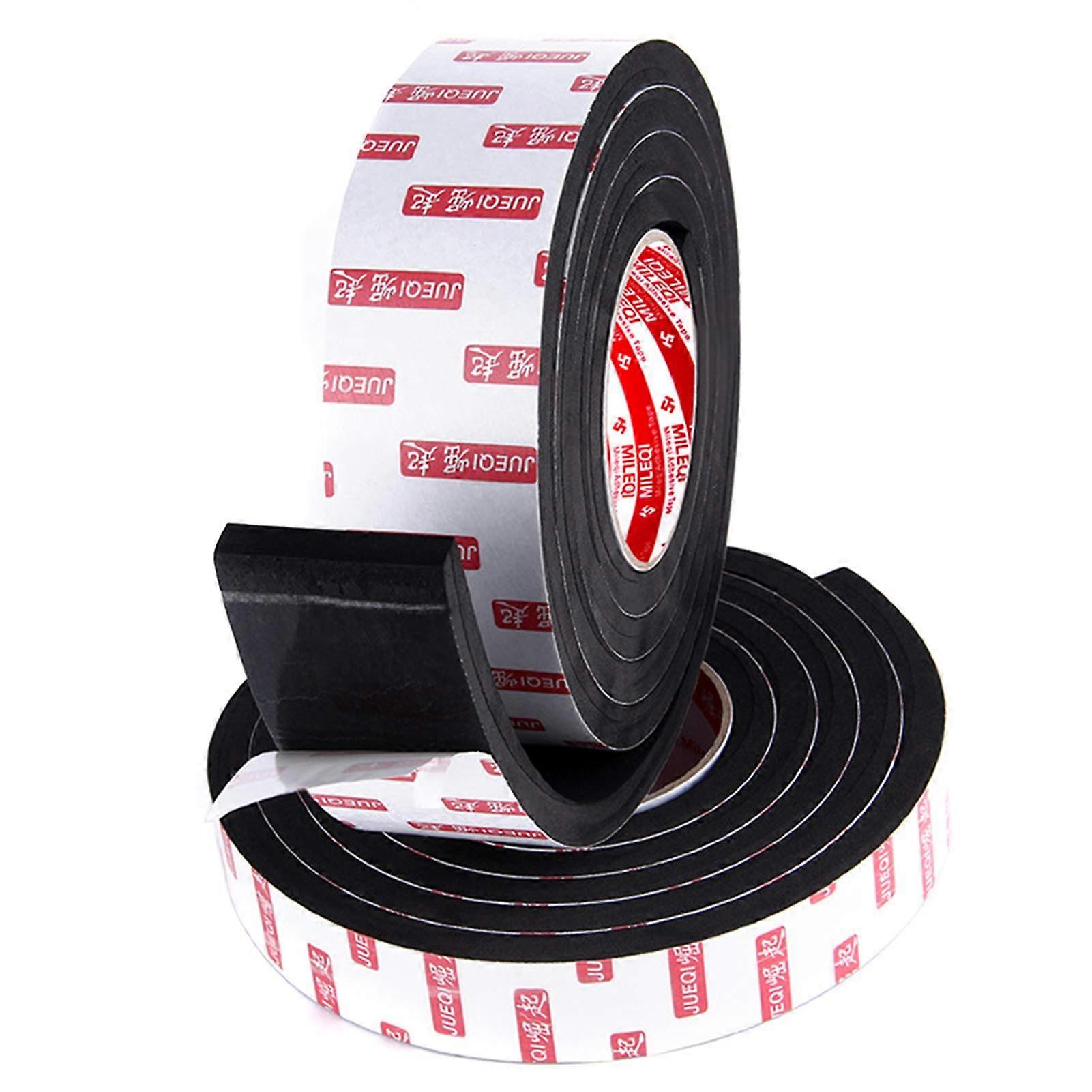 Foam Tape SelfAdhesive 5M Length Insulation Window And Door Seal Sound Insulation Black