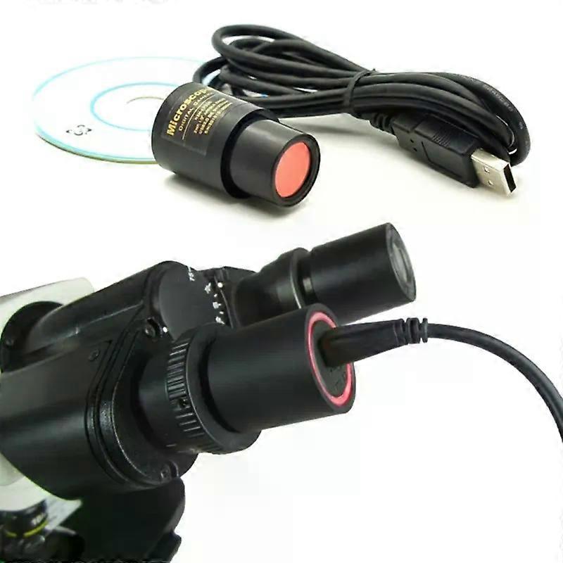 2MP CMOS USB Microscope Camera Digital Eyepiece Free Driver for Microscope