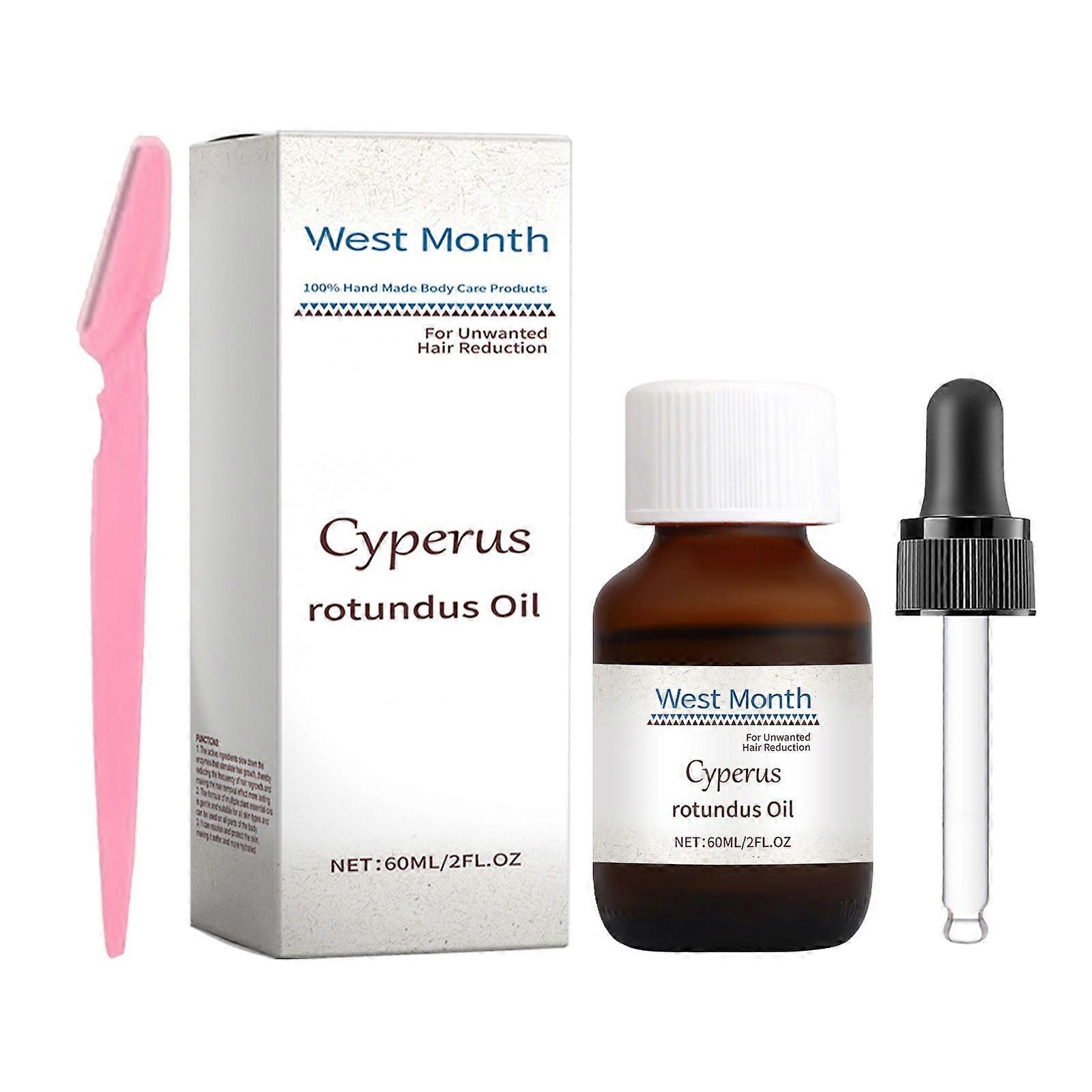 Cyperus olejek do depilacji nawilżający ciało i wygładzający skórę olejek do codziennej depilacji 1