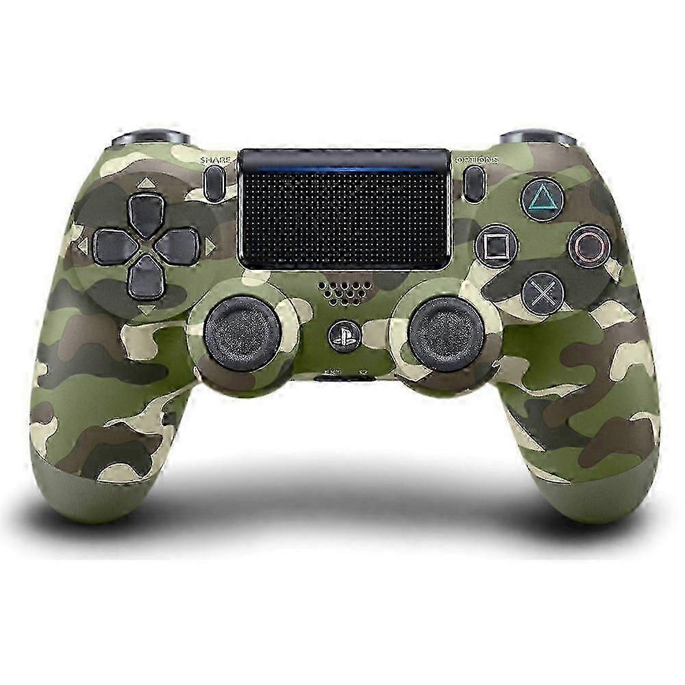 4 Wireless Controller For Playstation 4 - Green Camouflage (renewed)