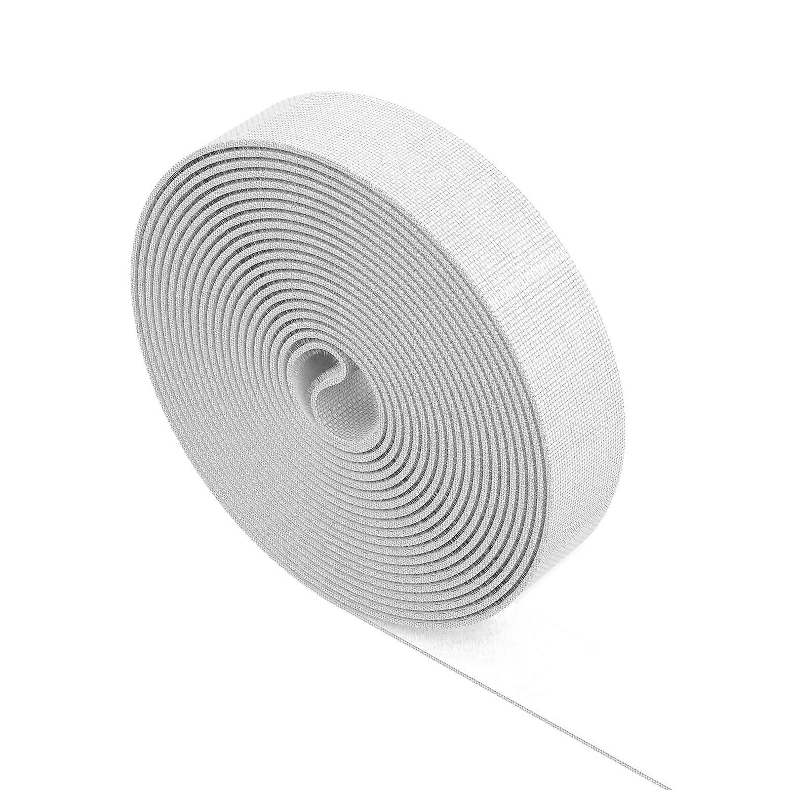 Modifiable 5M Polyamide Cable Planner Recyclable Identity Gripping Cord Encloses For Telecommute Outdoor Use  White