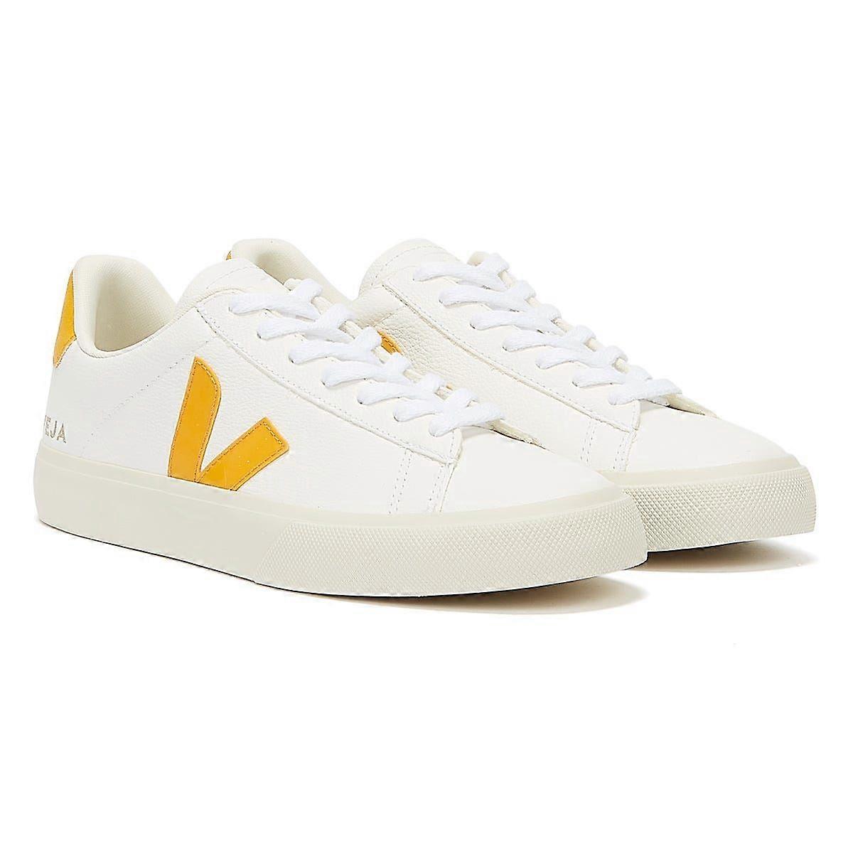 Veja Campo Womens Extra White/Ouro Trainers