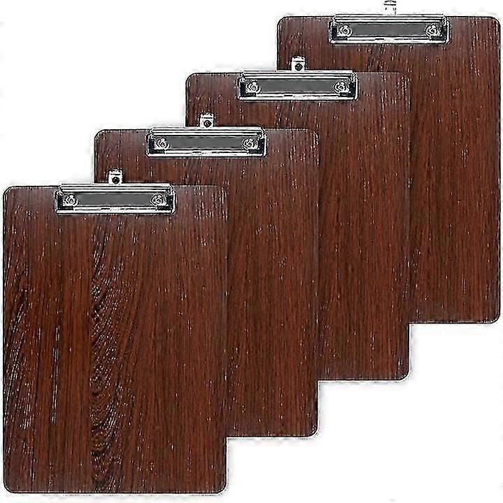 A5 Clipboard Holder - Set of 4 - Clipboards, A5 Document Holder With Clip Low Profile | A5 Format No
