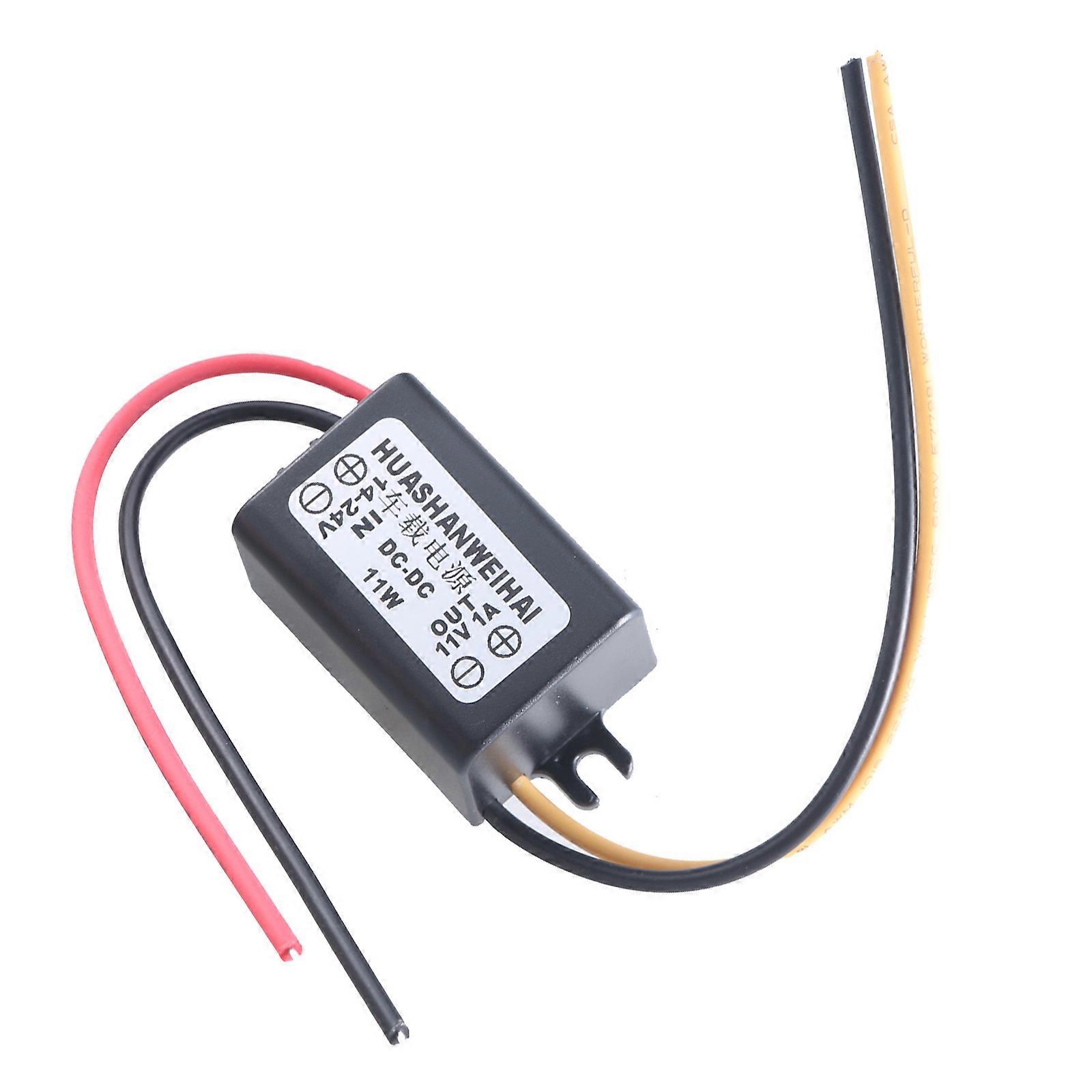 12V 24V to 11V 1A Converters Waterproof Voltages Powers Module Buckk Converters Module Voltages Regulator Multicolor