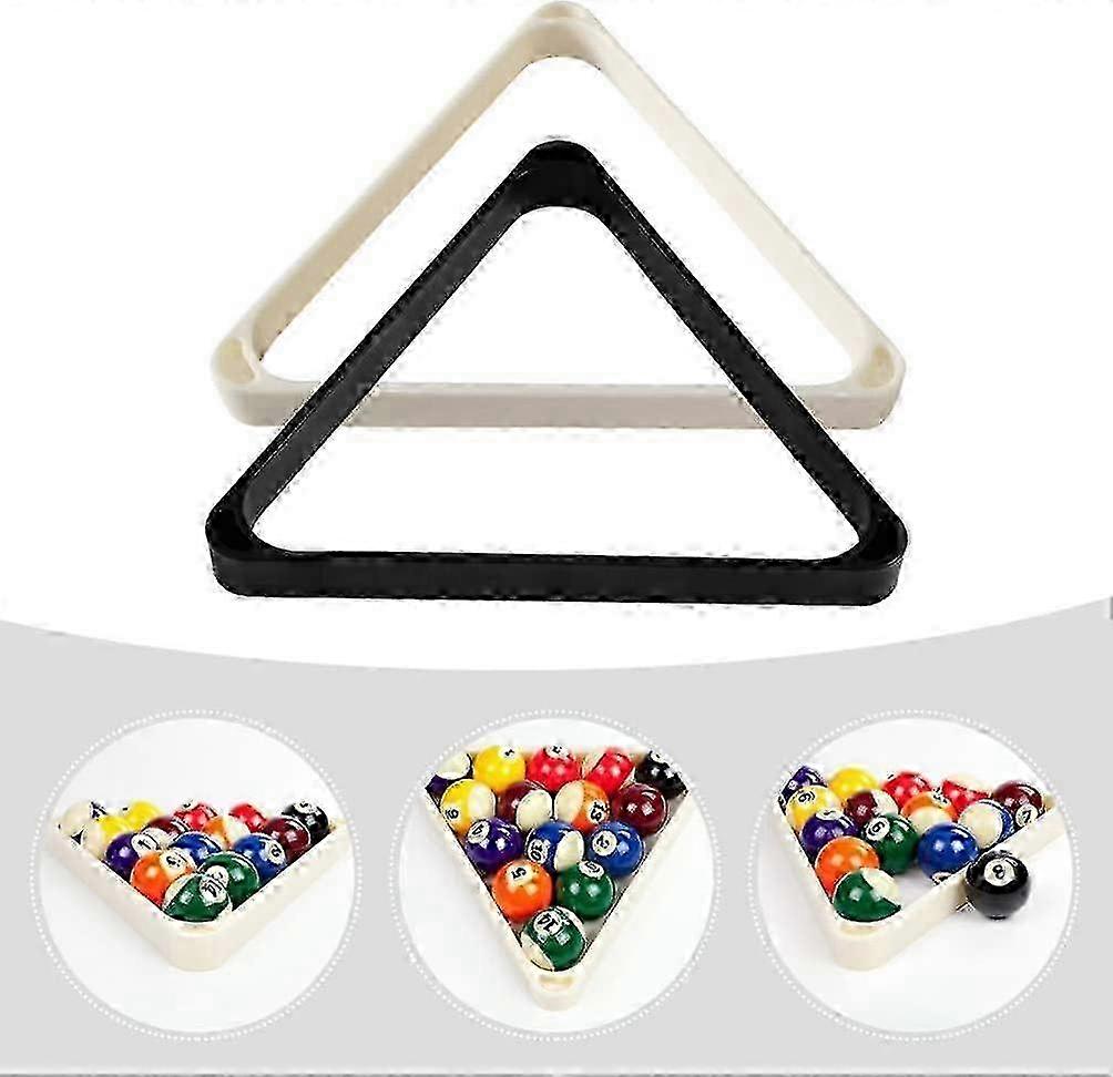 2pcs Billiard Tripod Table Pool Ball Rack Billiards Accessory Triangle Rack