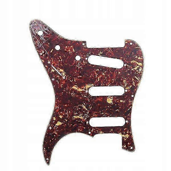 Red Flame 11 Hole Pickguard Scratchplate For