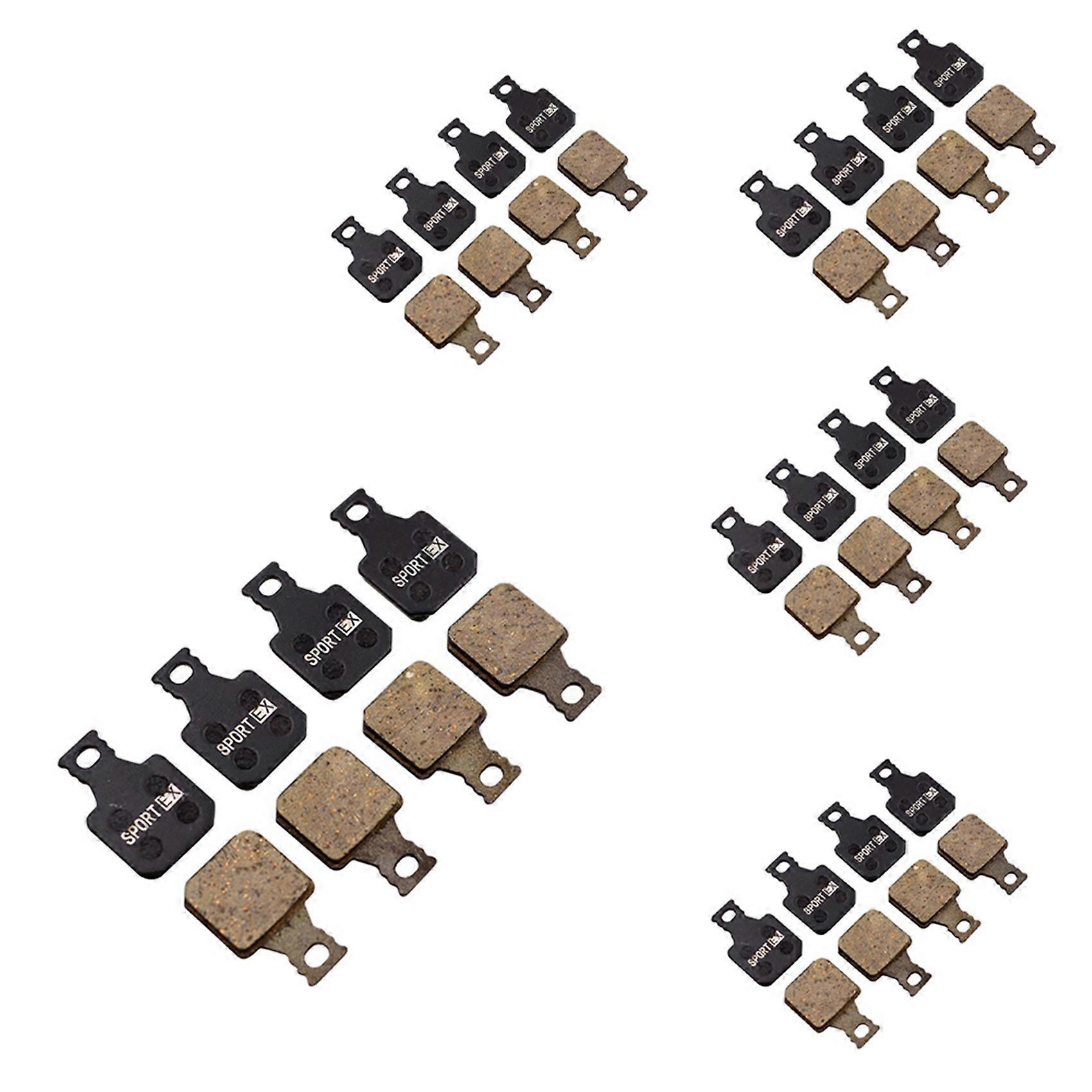 20 Pairs Resin Bicycle Disc Brake Pads for MT5 MT7 Caliper,Sport EX