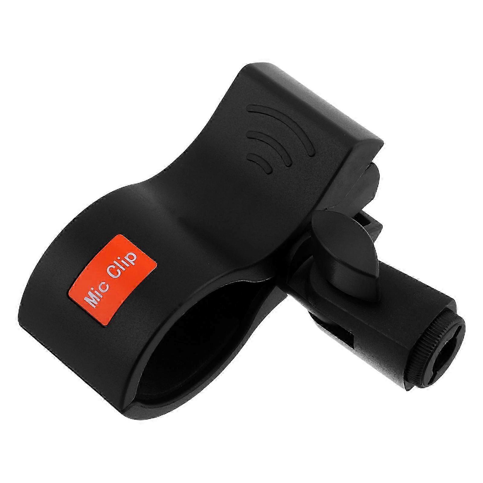 Universal Microphone Clip For Stand Use Adjustable Spring Mic Holder For Interviews Condenser Mic Accessories Lightweight Mic Clamp