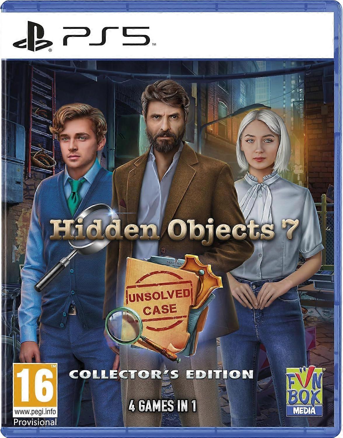 Hidden Objects 7 Unsolved Case PS5 Game (Collectors Edition)