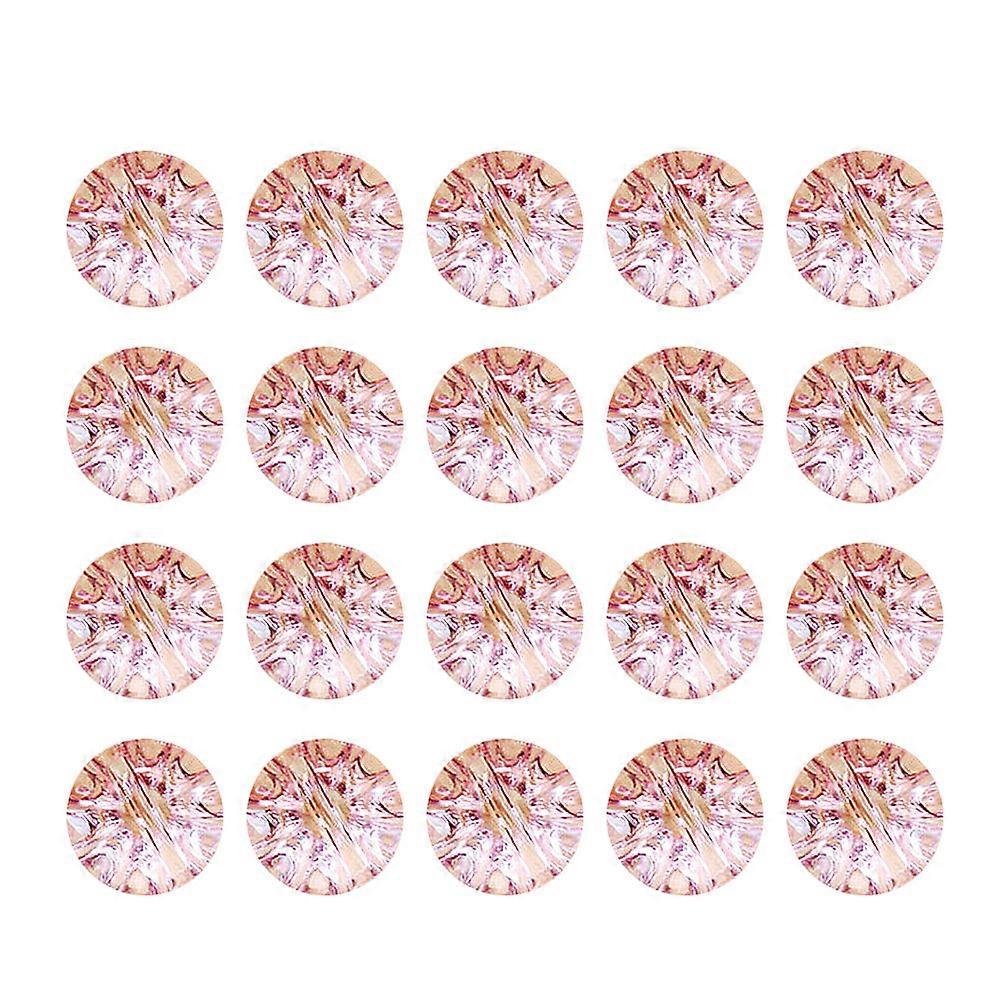 Candy Color Button Coat Button for DIY Sewing 50Pcs Pink