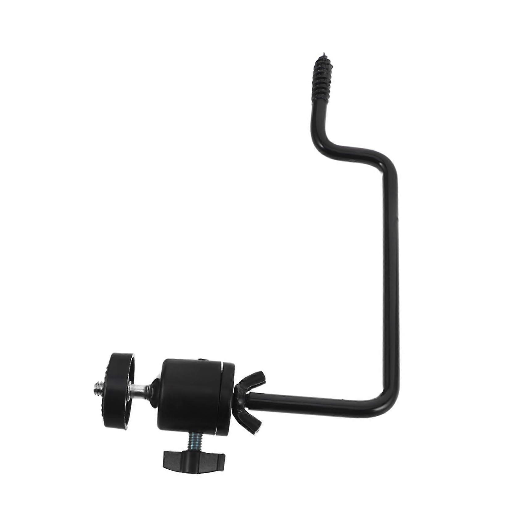 Hunting Camera Tree Bracket Rotatable Mount for Wildlife Observation Trail Cameras Black Durable