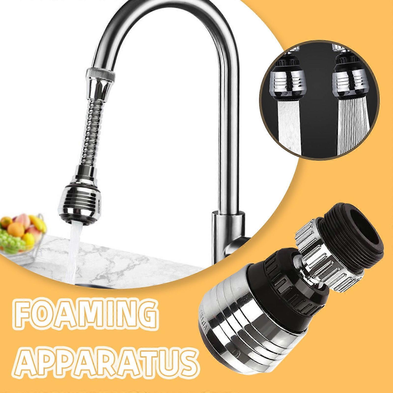 Kiplyki 360-degree Rotating Faucet Aerator Aerator Shower Splash-proof Foamer Filter